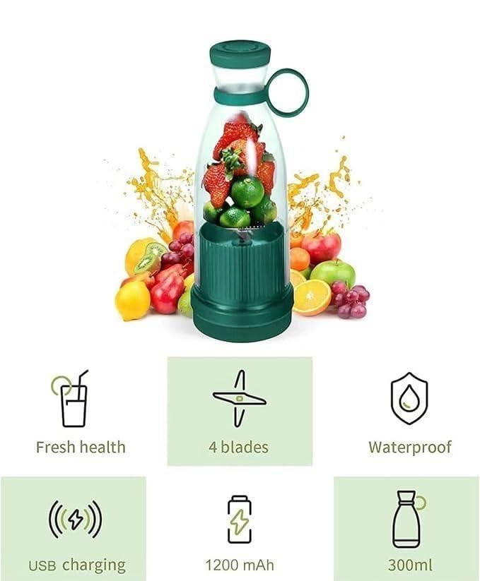 Portable Blender USB Rechargeable Mini Juicer Blender