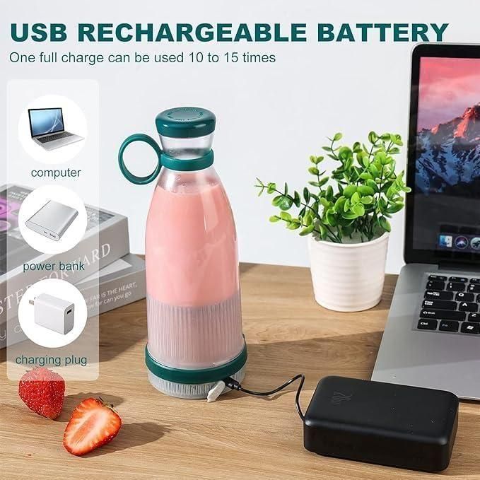 Portable Blender USB Rechargeable Mini Juicer Blender